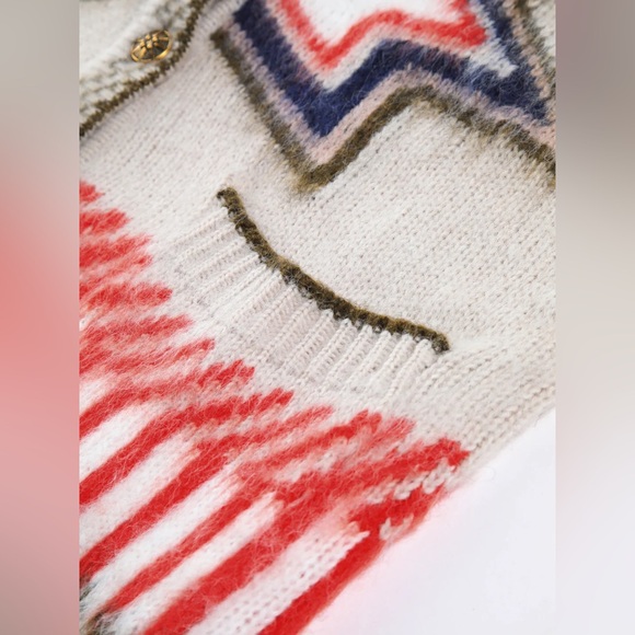 Commense Multicolor Patterned Cardigan - Picture 8 of 8